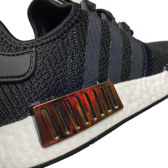 adidas NMD R1 Core Black Metallic Womens Shoes - Picture 6 of 6